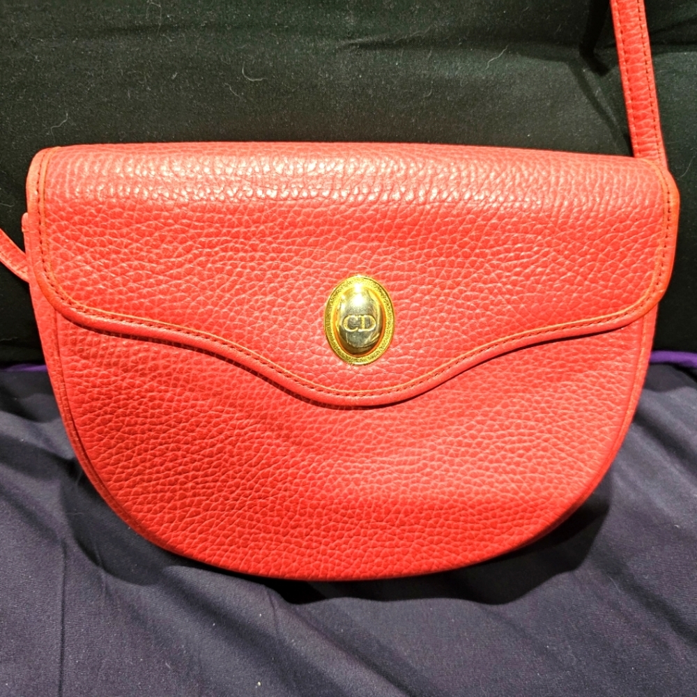 Authentic Vintage Christian Dior crossbody bag